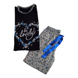Pijama Infantil Para Menina Conjunto Manga Comprida Inverno