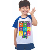 Pijama Infantil Slime Monstros
