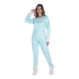 Pijama Inverno Longo Frio Feminino Básico Adulto Oferta