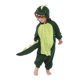 Pijama Kigurumi Cosplay Dinossauro Verde