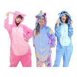 Pijama Kigurumi Macacão Lilo Stitch Tamanho P M G Gg