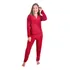 Pijama Longo Aberto Liganete Com Botões
