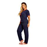 Pijama Longo Americano Blogueirinha