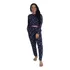 Pijama Longo Feminino Fechado Inverno Adulto Sued