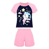 Pijama Lupo Infantil Kids Menina Verão