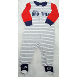 Pijama Macacão Detalhe Tenis Bebe Menino Carter s Importado