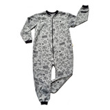 Pijama Macacão Infantil De Moletinho Video Game