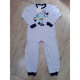Pijama Macacao Moletinho Infantil