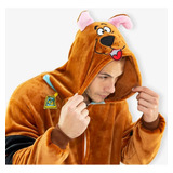 Pijama Macacão Pelúcia Kigurumi Scooby Doo Zona Criativa