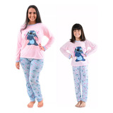 Pijama Mãe E Filha Inverno Longo