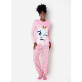 Pijama Manga Longa Feminino