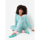 Pijama Manga Longa Feminino
