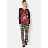 Pijama Manga Longa Feminino