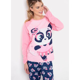 Pijama Manga Longa Feminino