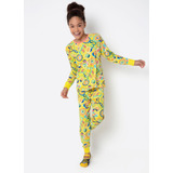 Pijama Manga Longa Teen