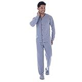 Pijama Masculino Americano Aberto Conjunto Blusa