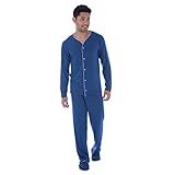 Pijama Masculino Americano Aberto Conjunto Blusa Manga Longa E Calça