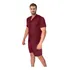 Pijama Masculino Botão Adulto Blusa Manga Curta E Shorts