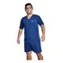 Pijama Masculino Camisa Gola V Short Curto Calor Verão