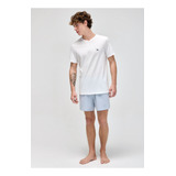 Pijama Masculino Curto Em Malha Hering