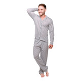 Pijama Masculino Diones Calça Estampada Americano Inverno
