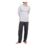 Pijama Masculino Manga Longa Hering