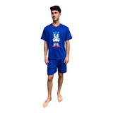 Pijama Masculino Meia Manga