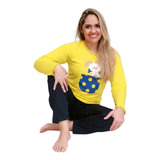 Pijama Mulher Maravilho Inverno