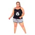 Pijama Plus Size Baby Dool Curto Alcinha Personagens