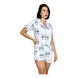 Pijama Short Doll Americano