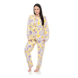 Pijama Soft Adulto Feminino Promoção Outono inverno Frio