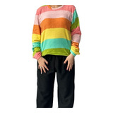 Pijama Soft Feminino Adulto Manga Longa Estampas Sortidas