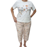 Pijama Sonhart Consário E Camiseta Manga