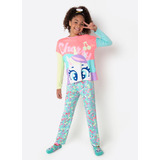 Pijama Teen Manga Longa