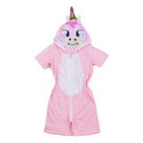 Pijama Unicórnio Infantil Macacão Kigurumi Pokemon Pintadinh