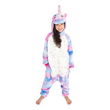 Pijama Unicórnio Kigurumi Premium Envio Rápido