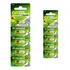 Pilha 27a Gp Batteries Gp Super Controles Remoto De Portão Alarme De Pequeno Porte Clone Copiador Duplicador Campainha Alarme Controle Peccinin Ppa Cilíndrica - Kit De 10 Unidades