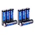 Pilha Aa Comum 8 Unidades Pequena Panasonic 1.5v De Zinco