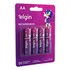 Pilha Aa Elgin Recarregável 82175 Cilíndrica Kit De 4 Unidades 2700 Mah