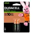 Pilha Aaa Duracell Rechargeable Dx2400 - Kit De 2 Unidades