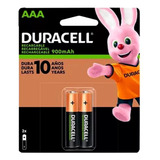 Pilha Aaa Duracell Rechargeable