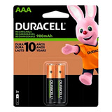 Pilha Aaa Duracell Rechargeable
