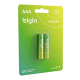 Pilha Aaa Elgin Alcalina