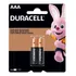Pilha Aaa Palito Duracell Alcalina 2 Unidades