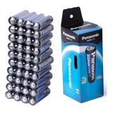 Pilha Aaa Panasonic Super Hyper Cilíndrica Palito Tubo Com