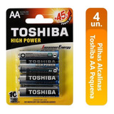 Pilha Alcalina Aa Pequena Toshiba 2a