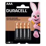 Pilha Alcalina Aaa Duracell