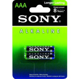 Pilha Alcalina Aaa Sony 2 Unid
