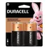 Pilha Alcalina D2 Grande Duracell Com 2 Unidades