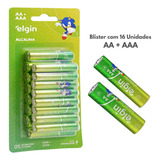 Pilha Alcalina Elgin Aa